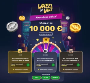 winz.io boonuse kuvatõmmis
